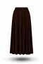 Women's Sandy Fabric Piece Fish Unlined Quality Summer Plus Size Mother Skirt