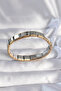316L Steel Double Color Text Bracelet - 3