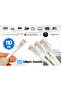 110 Meter Cat6 Gigabit Ethernet Internet Cable 1000 Mbps Rj45 Modem Router Pc Laptop Tv Compatible