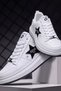 Women's Casual Sneaker White-Black Sports Shoes - 3