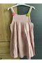 Girl's Layered Dress & Straw Hat Set – Floral Detailed Summer Combination - 3