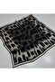Sura Silk Scarf Black, Smoked, Gray, Light Mink - 6