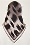 Sura Silk Scarf Black, Smoked, Gray, Light Mink - 4