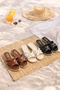 Lara Women's Elegant Summer Slippers with Knitted Detail - Comfortable Daily Slippers - 4