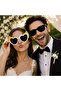 Bride and Groom Party Glasses Set – Bachelorette & Wedding Accessory - 4