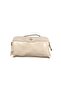 Multi-Purpose Portfolio and Crossbody Bag in Cream Lacquered Leather - 3