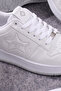 Women's Star Pattern Sneaker White Sports Shoes - 4
