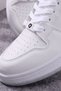 Women's Star Pattern Sneaker White-Powder Sports Shoes - 3