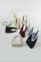 Daily Stylish Design Metal Ring Detail Soft Leather Look Women's Hand and Shoulder Bag Mint Green - 3