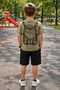 Boy's Printed Combed Cotton T-Shirt & Denim Shorts Set (4-12 Years) I Trend Boys' Set - 3