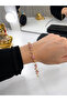 Elegant Pink Stone Vine Branch Bracelet |   Sparkling Slim Design Stylish Accessory for Daily & Special Occasions - 3