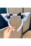 Kuromi Girl's Plush Cat Ear Crown with Bow Detail Soft and Adorable for Daily & Party Wear - 3