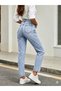 Jeanline Women's Jeans Boyfriend Mom Jean High Waist Denim Jeans - 4