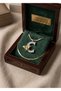 316L Steel Necklace Tarnish-Free Antiallergic with Letter C Figure (2 Years Importer Warranty) - 2