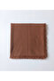 Flamli Cotton Anti-Sweat Scarf, Can Be Used in 4 Seasons, 100X100 Cm, Brown Color - 2