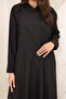 Premium Hindi Hareer Black Abaya for Women | Elegant Luxury Modest Wear - 4