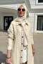 Lina Striped Linen Cap - 4