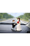 Bride and Groom Car Interior Ornament – Romantic Marriage Figure Auto Decoration Gift Set