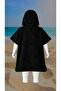 Children's Beach and Pool Wearable Towel - Hooded After-The-Bath Bathrobe Towel - 2