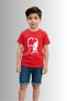 Children's Unisex Crew Neck 100% Cotton "Ataturk Printed" T-Shirt - 4