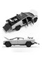 Building Block Electric Pickup Truck Toy with Bike & Trailer – Creative Assembly Vehicle Set