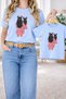 Mother-Daughter Matching Oversize T-Shirt Twin T-Shirt 100% Cotton Comfortable Fit (Single Price)