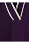 Nevavm Polo Collar Soft Touch Women's T-Shirt with Difference - 7