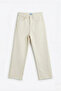 La Ciel Paris Girls' Denim Trousers Beige