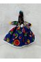 Geographical Marked, Seatable Cultural Heritage: Authentic Cloth Doll with Blue Skirt - April 23Rd Gift A8A - 5