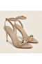 Cassy Gold Buckle and Heel Detailed Shoes - 4