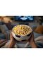 Printed Popcorn Bowl Football Ball Design – Large Snack Container – for Movie & Match Enjoyment - 2