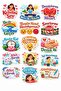 Psychological Motivational Sticker Set 30+ Colorful Positive Message Labels - 2