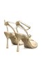 Women's Sandals High Heel Gold Banded with Accessories New Season D3741 - 8