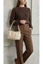 Camelia Knot Drawstring Detailed Women's Hand and Shoulder Bag Cream - 2