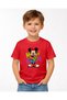 Children's Printed Colorful Oversize T-Shirt 100% Cotton - 2