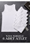 Cotton 6-Pack Men's Undershirts - Anti-Sweat Combed Cotton Undershirts