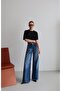 Women's Black Vena Fitted Crew Neck Short Sleeve Blouse - 7