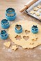 6Pcs Stainless Steel Fruit Shape Cutter Sandwich Cutters for Kids, Cookie Cutters Mold - 2