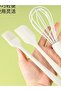 3-Piece Silicone Pastry Dessert Making Set Whisk-Brush-Spatula - 2