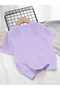 Girl's K-Pop Printed T-Shirt Black Cotton 3-12 Years Trend Tshirt - 5