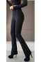 Spanish Style Black Polyamid Diver Leggings Women's High Waist Fit Lycra Daily Tparlayıcı Boru Paça