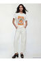 Original Printed 100% Cotton Women's T-Shirt - 4
