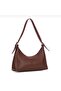 Women's Black Baguette Handbag and Shoulder Bag Suitable for Daily Stylish Use