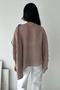 Women's Transparent Oversize Blouse – Asymmetrical Cut Loose Stylish Tunic - 6