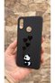 Huawei P30 Lite Compatible Hearted Panda Patterned Silicone Shock Absorbing Classic Protected Rubber Case - 4