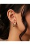 Ravionis Labirent Motif Zircon Stone Ring Steel Xuping Earrings - 5
