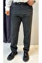Slim Tapered Fit Fabric Trousers - 6