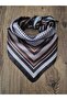 Polka Dot Black Bandana Scarf - 2