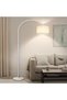 Arc Floor Lamp, Modern Tall Lamp with Adjustable Lamp Head, LED Tall Pole Floor Lamp with 3 Color - 3