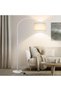 Arc Floor Lamp, Modern Tall Lamp with Adjustable Lamp Head, LED Tall Pole Floor Lamp with 3 Color